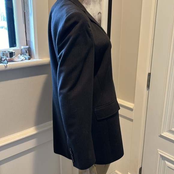 MONDI DARK GREY BLAZER DRESS LONG HACKET SZ 40 8/10 - Picture 3 of 6